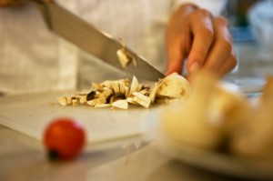 Cutting mushroom